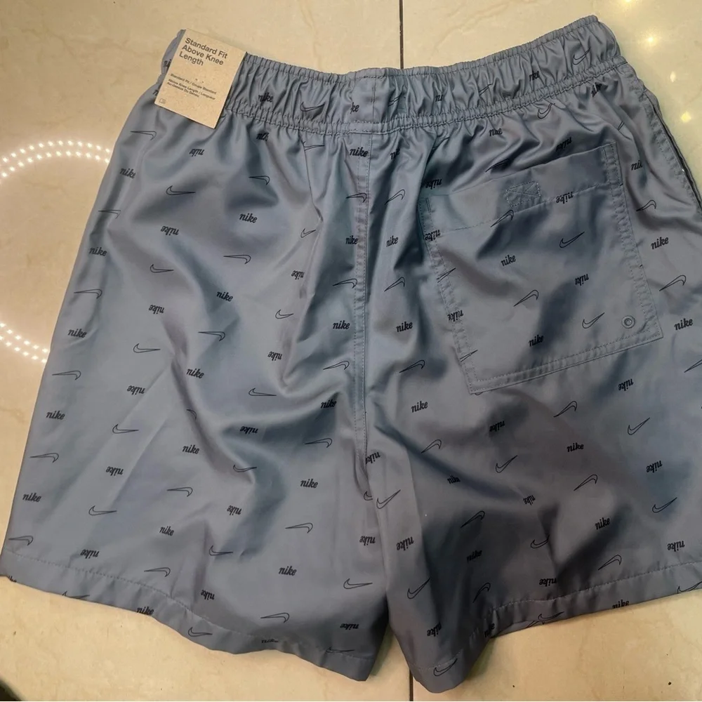 Sz Various Nike Men's Club Woven Allover Print CTB Flow Shorts